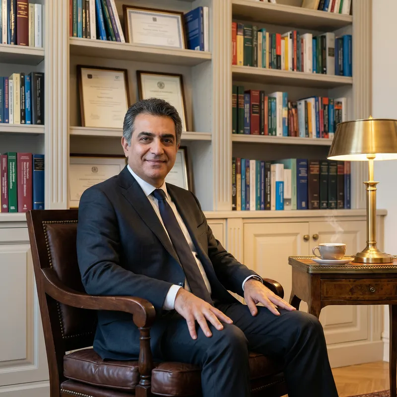 Confident Businessman Benjamin Herr Chaula | Professional Portrait