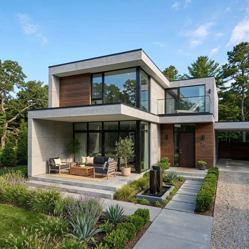 Modern Architectural Design House | Clean Lines & Neutral Tones