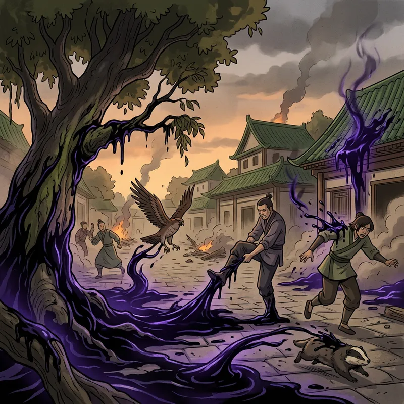 Chaos Unleashed: Avatar Inspired Art Style