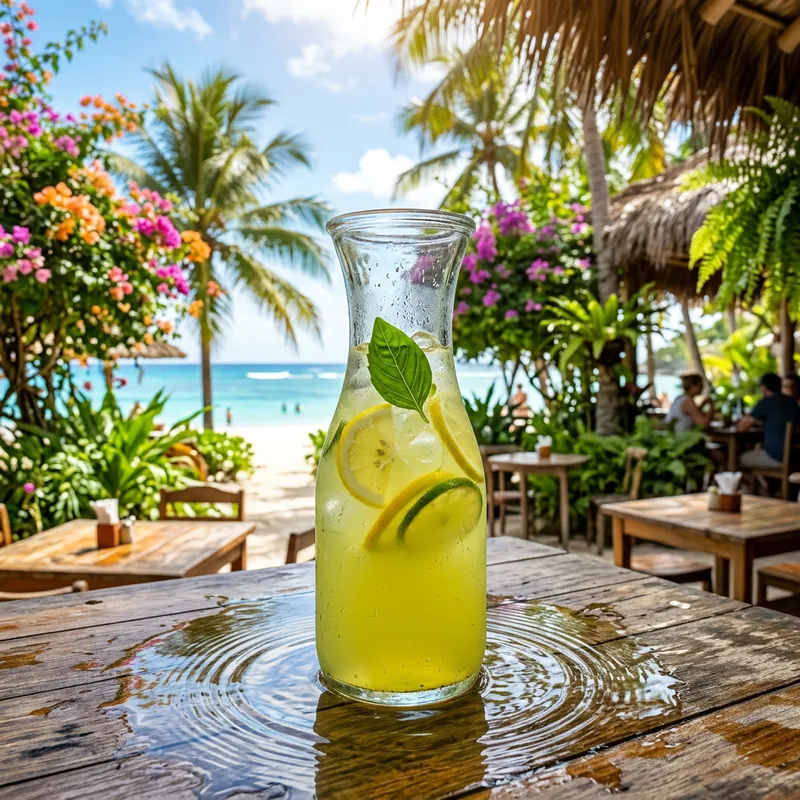 Tropical Lemonade Delight: Bright & Refreshing Paradise