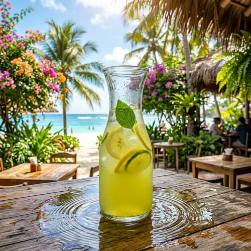 Tropical Lemonade Paradise: Refreshing Summer Vibes