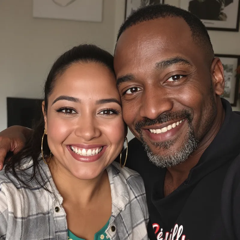 Filipino and Black Man Couple: A Joyful Connection