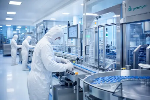 Modern Pharmaceutical Manufacturing Facility Overview