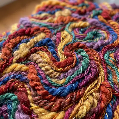 Symfonie Yarns Abstract Texture - Luxury Fiber Art