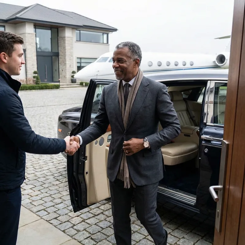 Wealth and Wisdom: A Wealthy Black Man in His 50s