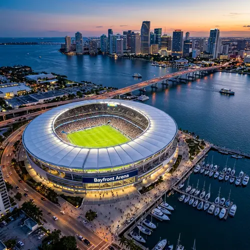 Scenic Football Stadium by the Bay