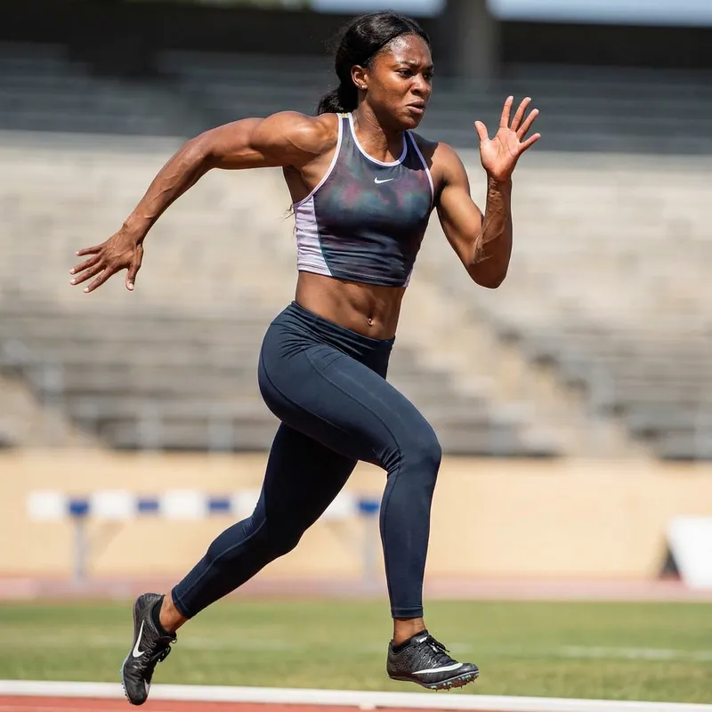 Strong 17-Year-Old Sprinter with Stunning Physique Strong 17-Year-Old Sprinter with Stunning Physique