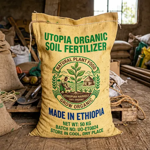 Utopia Organic Soil Fertilizer - Made in Ethiopia