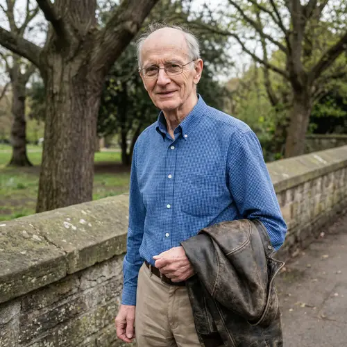 James Cromwell: Distinguished Caucasian Actor in Casual Attire