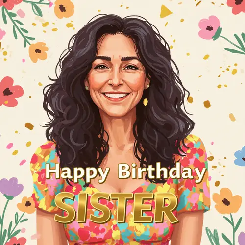Happy Birthday Sister - Celebrate Her Special Day