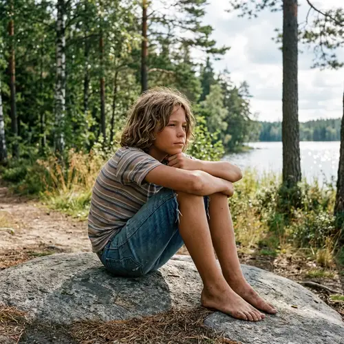 A Glimpse of 1970s Sweden: The Barefoot Boy