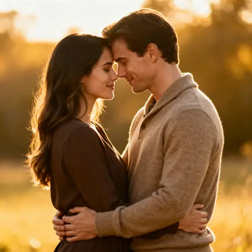 Couples Embracing: Moments of Love