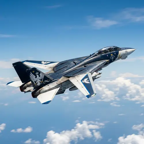 1990's-Style Military Jet Aircraft | Kingdom of Gondor Markings