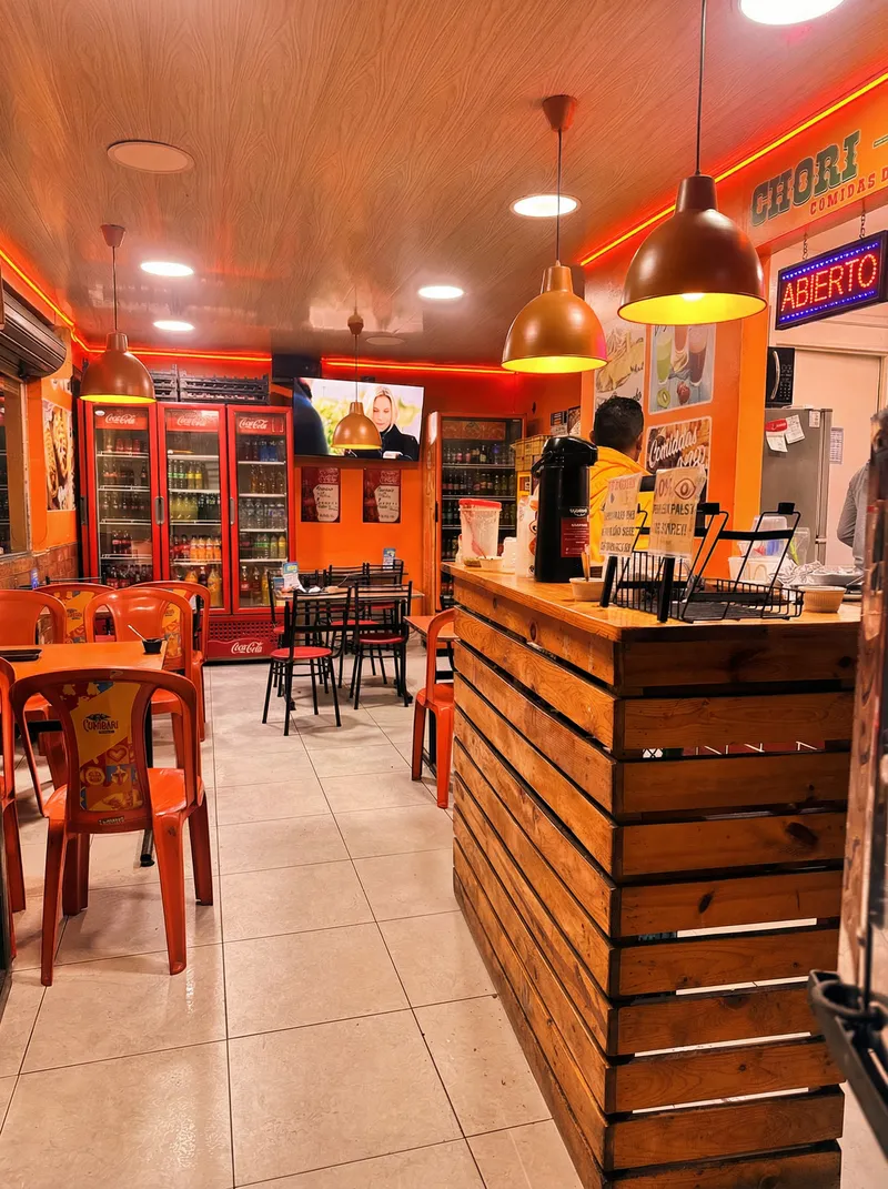 Warm Neon Lighting in Orange and Red Decor