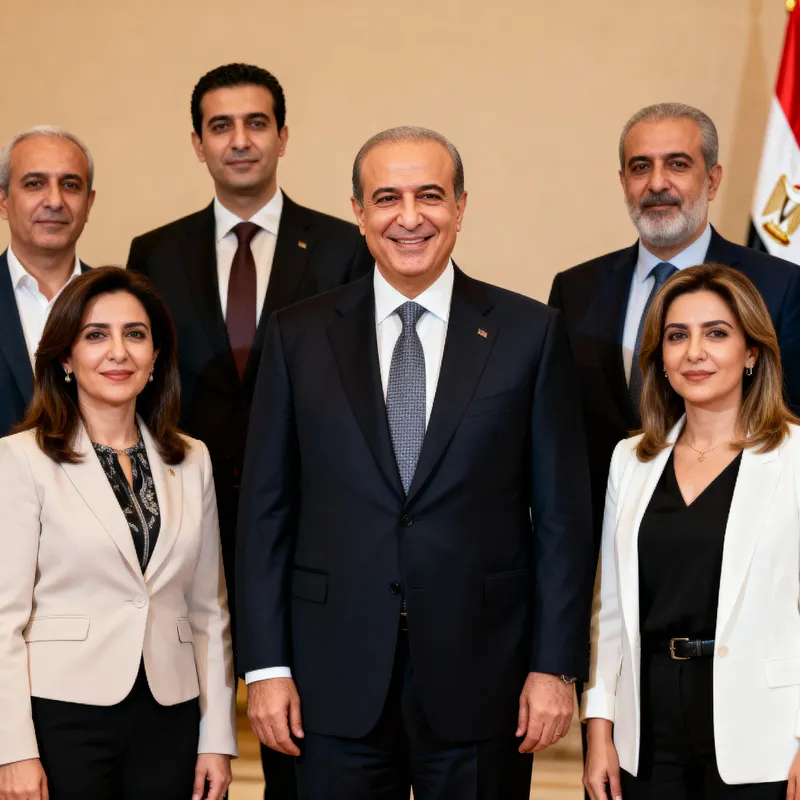 Group Photo with Egyptian Prime Minister