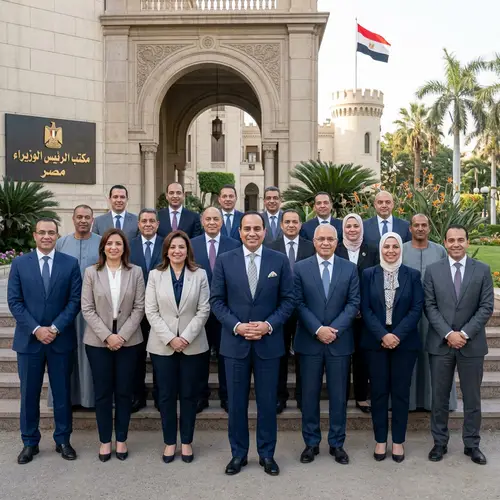 Group Photo with Egyptian Prime Minister