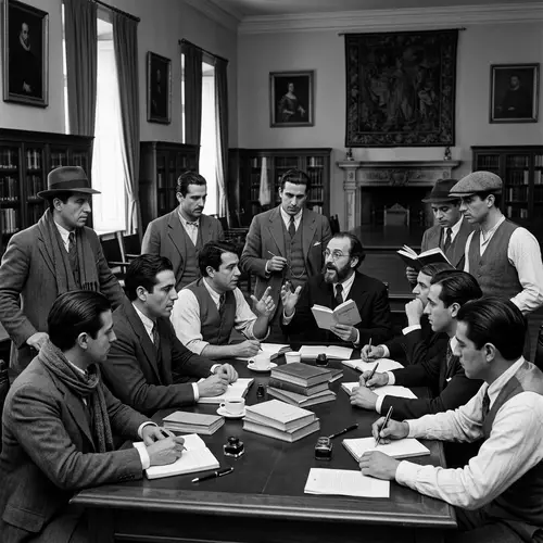 Hispanic Male Poets of Early 20th Century Spain