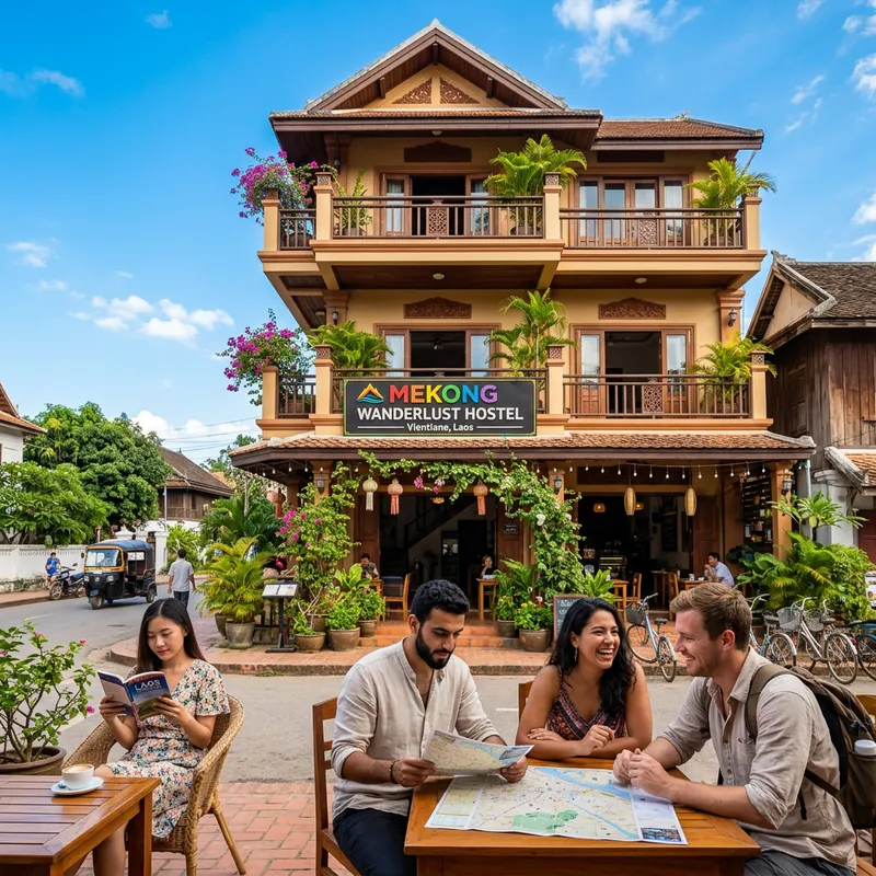 Enchanting Hostel in Vientiane: A Harmonious Blend of Cultures Enchanting Hostel in Vientiane: A Harmonious Blend of Cultures