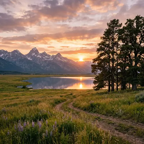 Serene Mountain Landscapes for Tranquil Souls