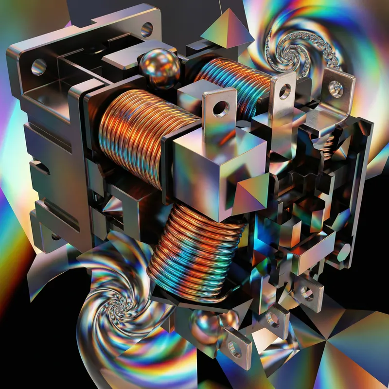 Electrical Contactor Abstract Fusion Art Electrical Contactor Abstract Fusion Art