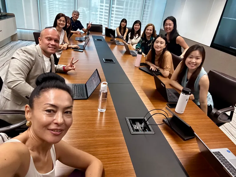 Bengkel AI generatif bersama pasukan CapitaLand