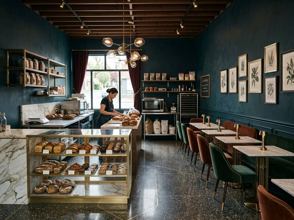 Bakery redesigned with AI: Luxe