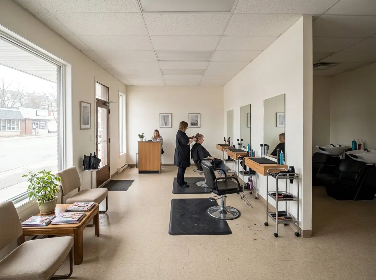 Salon làm đẹp: ảnh gốc