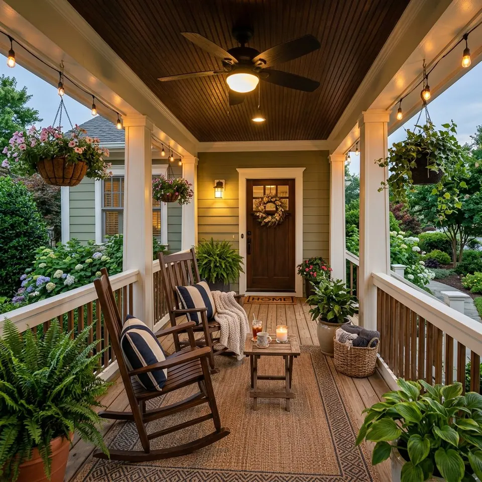 Porch design idea made with AI
