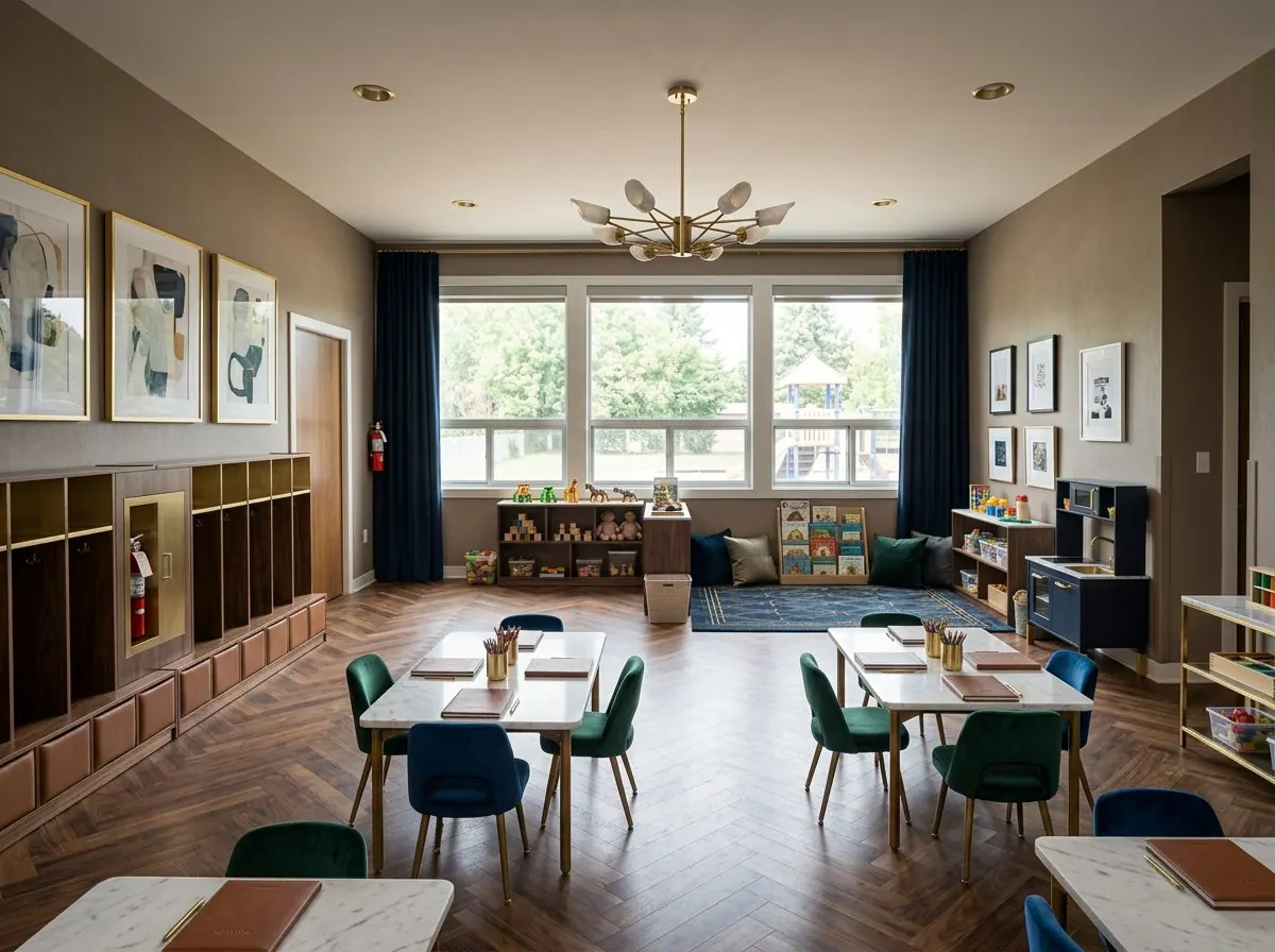Daycare redesigned with AI: Luxe
