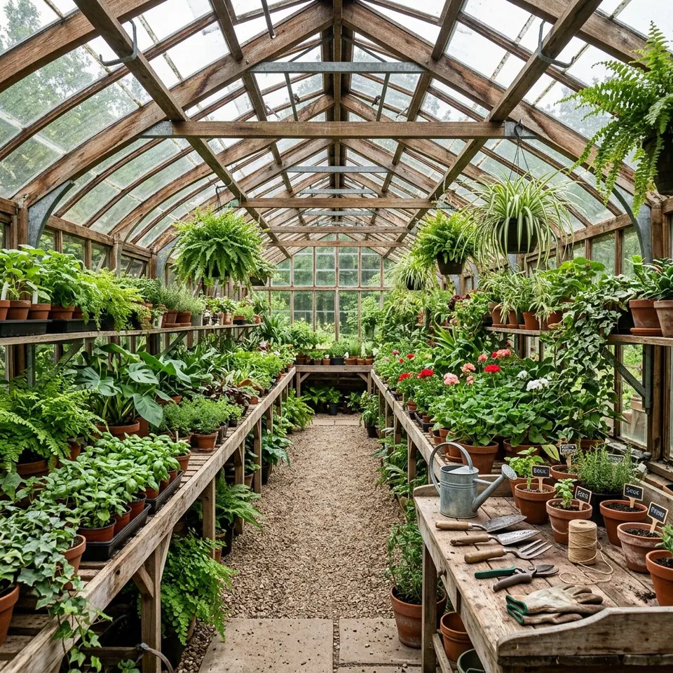 Greenhouse design idea made with AI