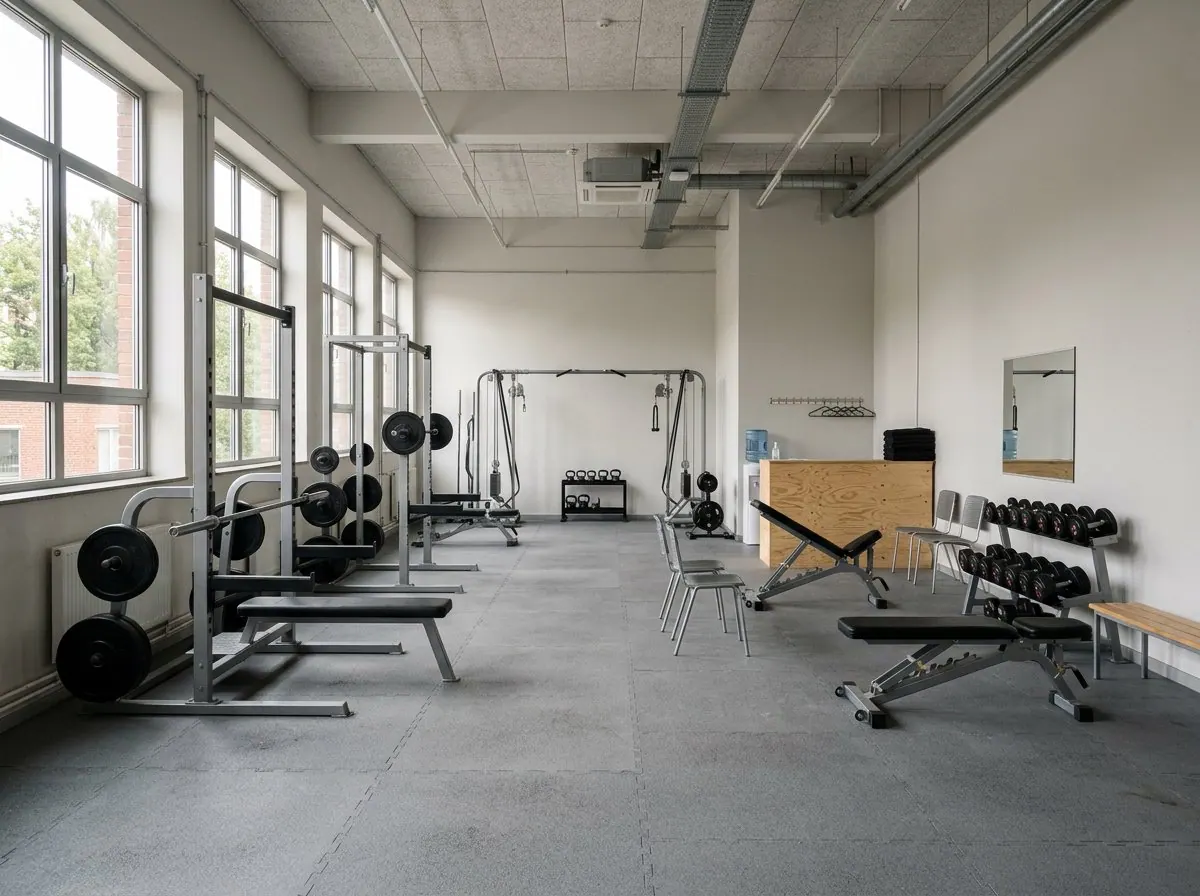 Phòng gym: ảnh gốc