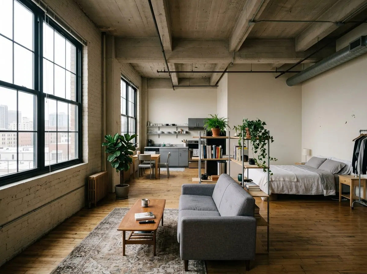 Căn hộ loft: ảnh gốc