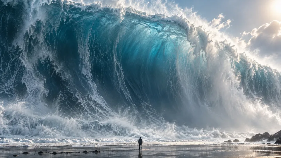 AI Giant Wave Image Generator | Easy-Peasy.AI