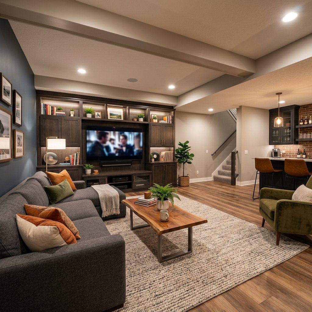 AI Basement Design | Remodel your Basement | Easy-Peasy.AI