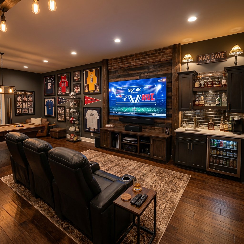 AI Man Cave Design | Remodel your Man Cave | Easy-Peasy.AI