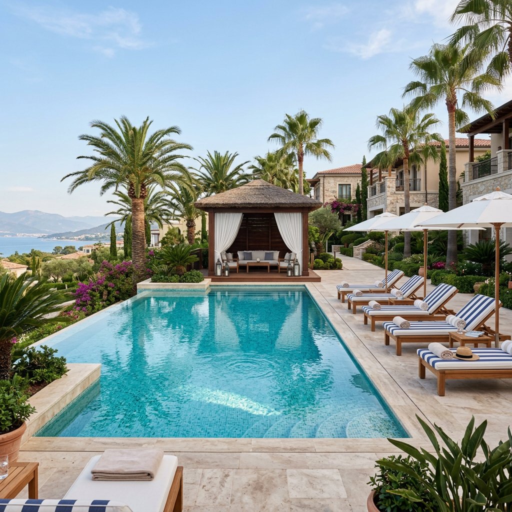 Open Area Pool AI Outdoor Pool Area Design | Remodel your Outdoor Pool Area | Easy ...