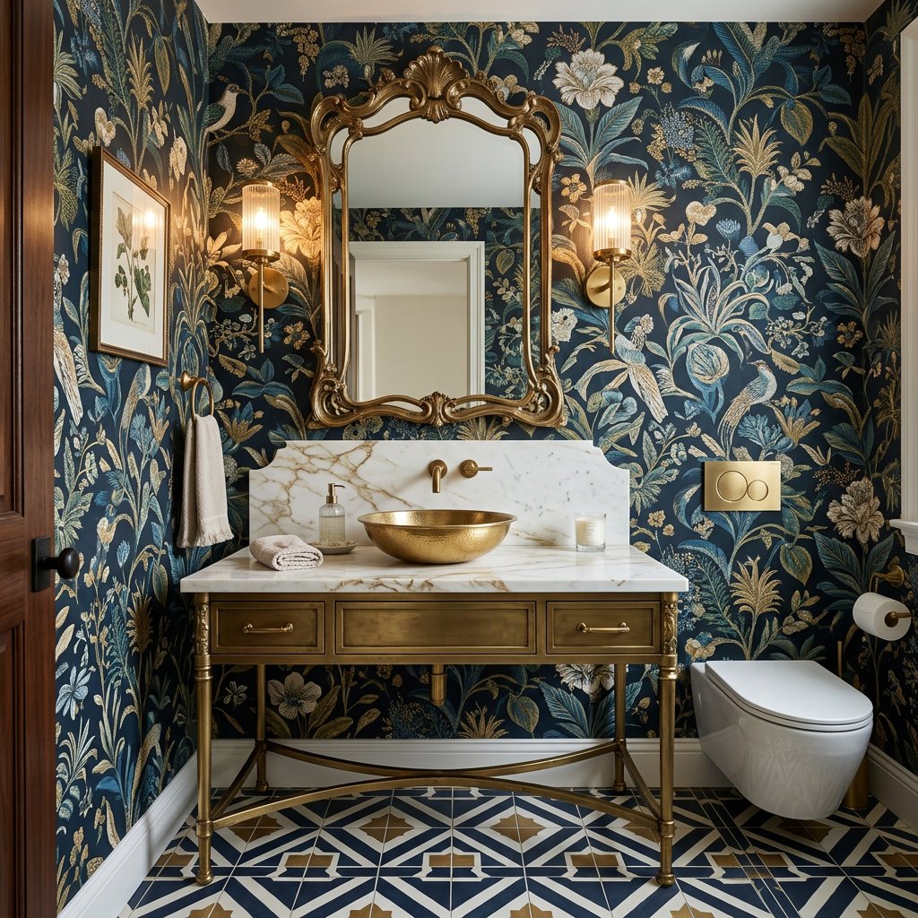 AI Powder Room Design | Remodel your Powder Room | Easy-Peasy.AI